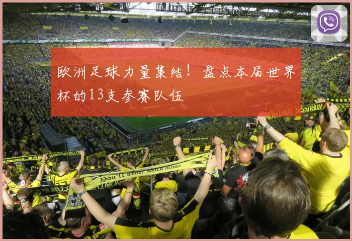欧洲足球力量集结！盘点本届世界杯的13支参赛队伍
